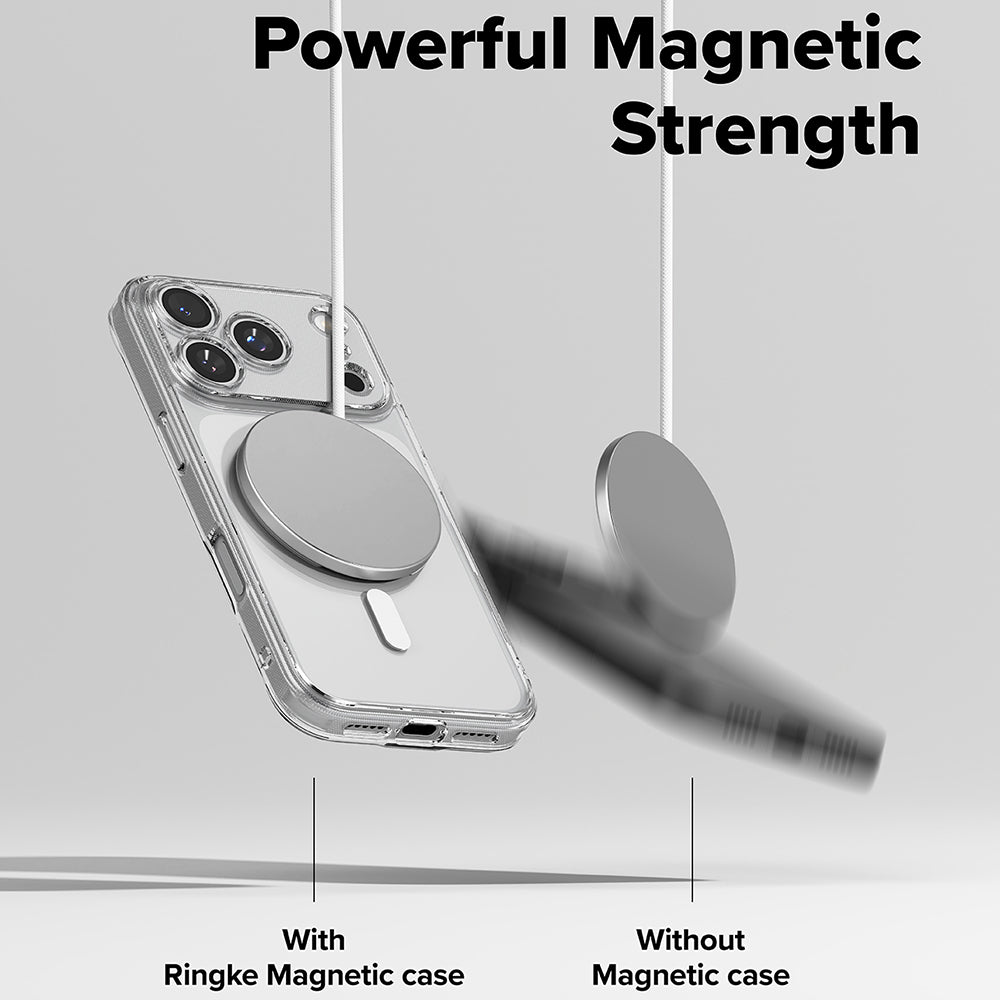 MagSafe-skal för Apple iPhone 17 Pro Max, Ringke, Fusion, Transparent