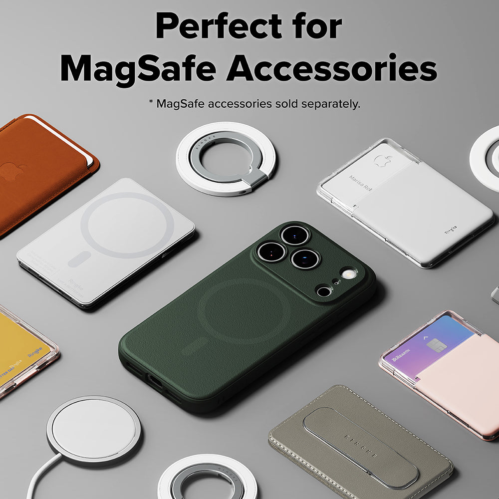MagSafe-skal för Apple iPhone 17 Pro Max, Ringke, Onyx, Mörkgrön