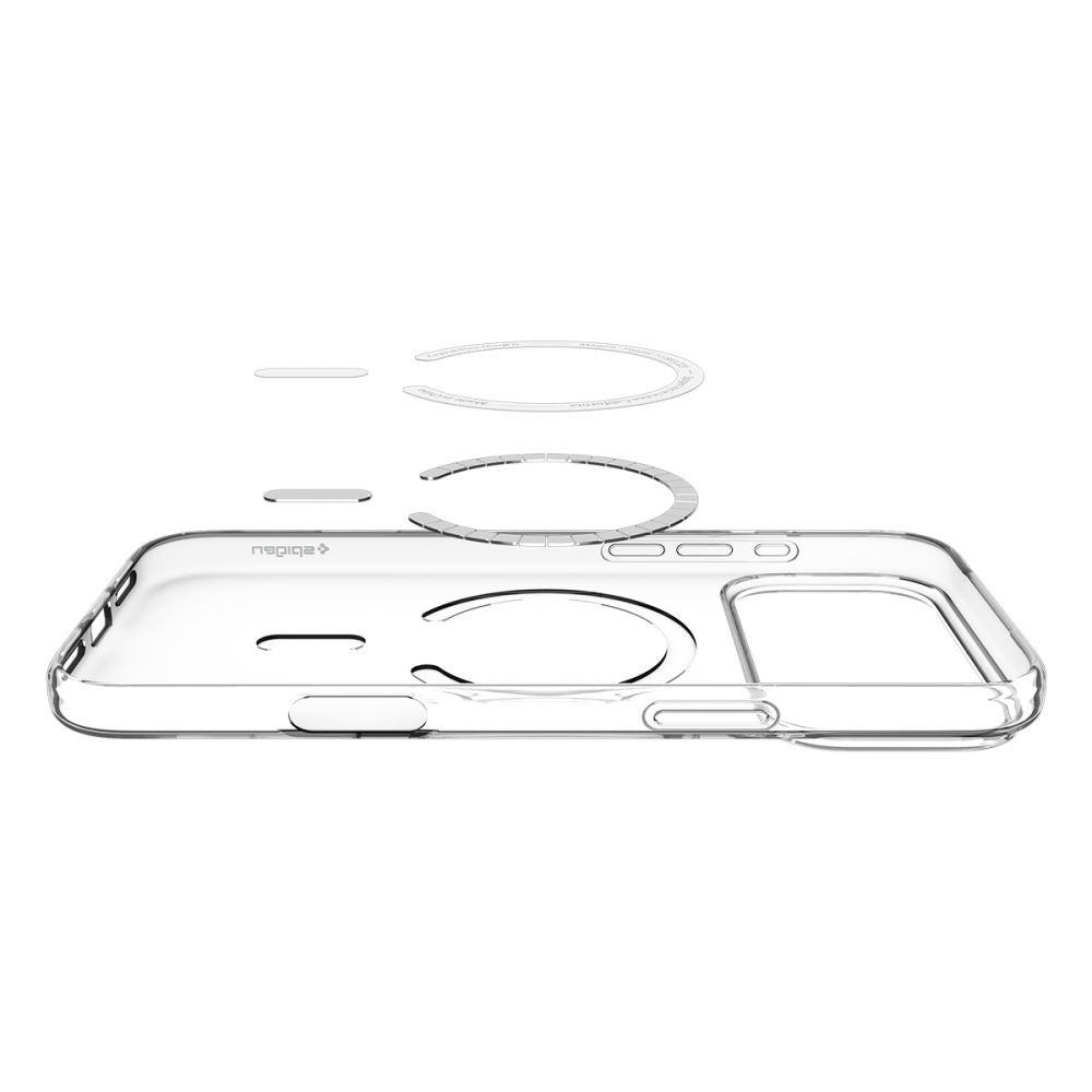 MagSafe-skal för Apple iPhone 17 Pro Max, Spigen, Liquid Crystal, Vit
