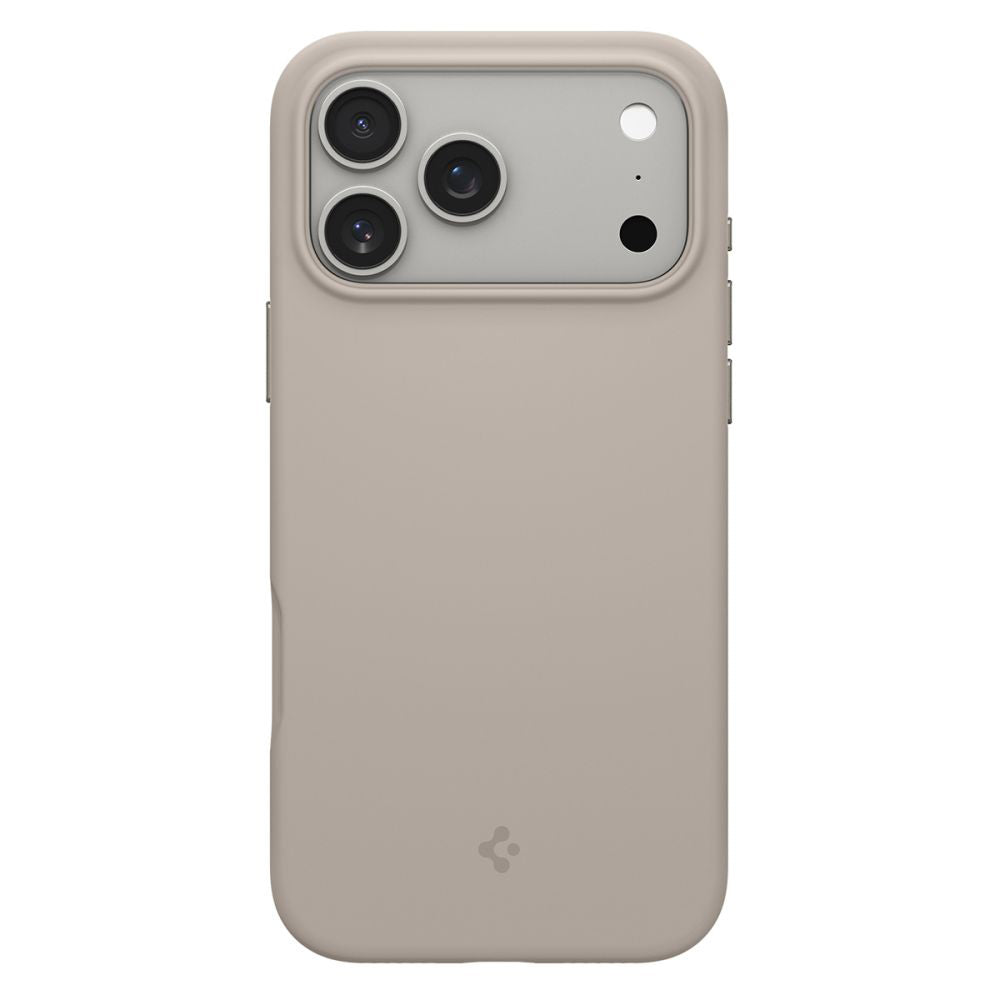 MagSafe-skal för Apple iPhone 17 Pro Max, Spigen, Silicone Fit, Kräm
