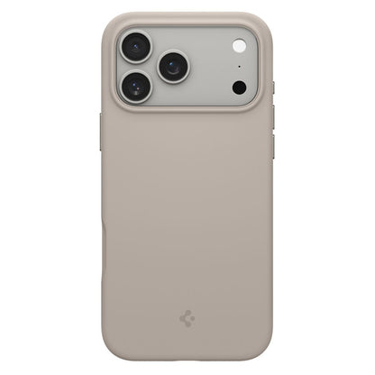 MagSafe-skal för Apple iPhone 17 Pro Max, Spigen, Silicone Fit, Kräm