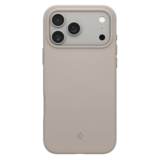 MagSafe-skal för Apple iPhone 17 Pro Max, Spigen, Silicone Fit, Kräm