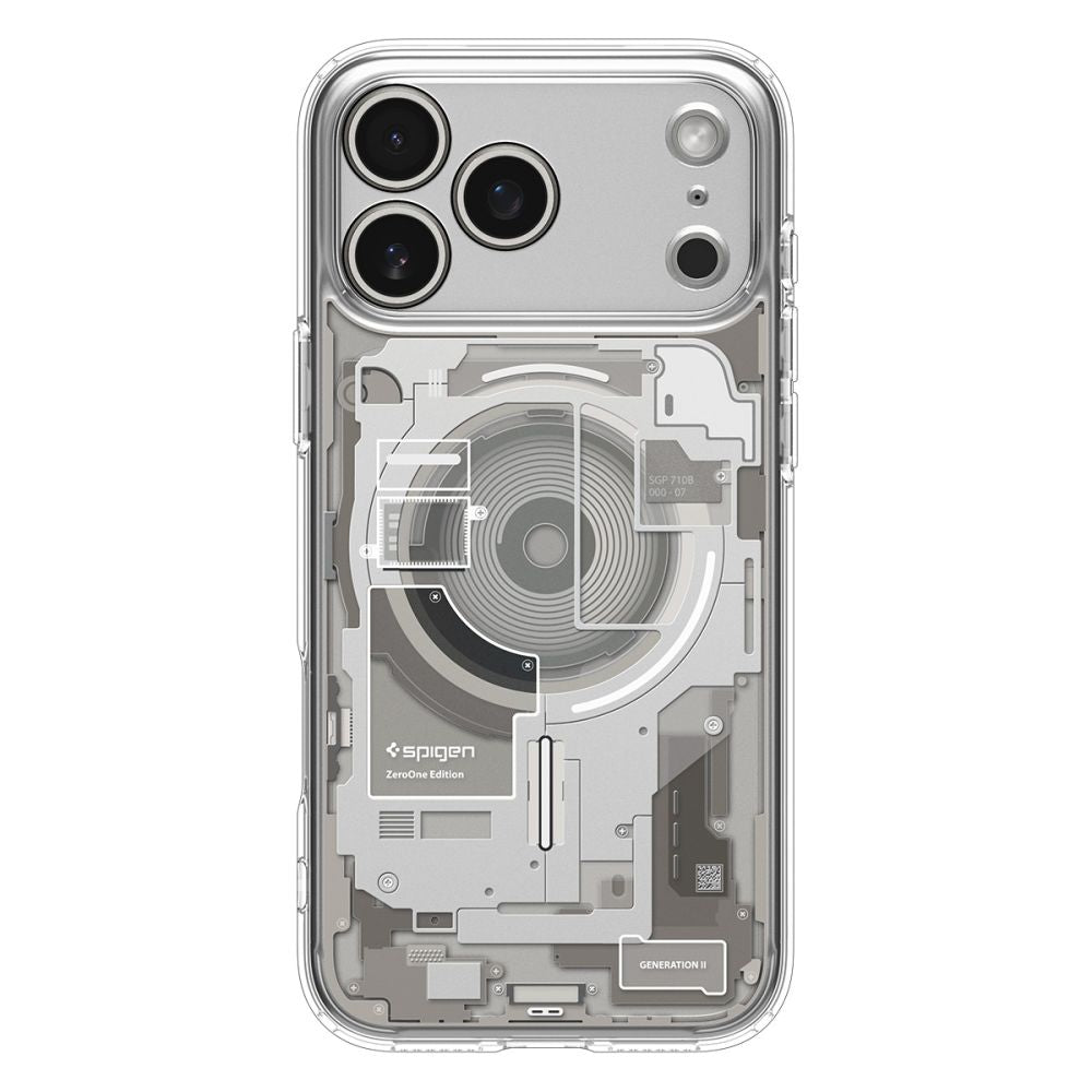 MagSafe-skal för Apple iPhone 17 Pro Max, Spigen, Ultra Hybrid Neo One, Transparent