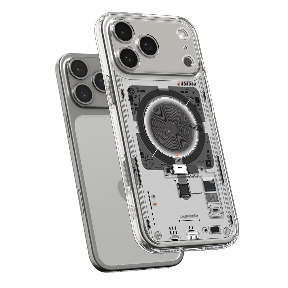 MagSafe-skal för Apple iPhone 17 Pro Max, Spigen, Ultra Hybrid Neo One, Transparent