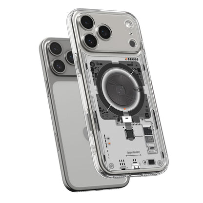 MagSafe-skal för Apple iPhone 17 Pro Max, Spigen, Ultra Hybrid Neo One, Transparent