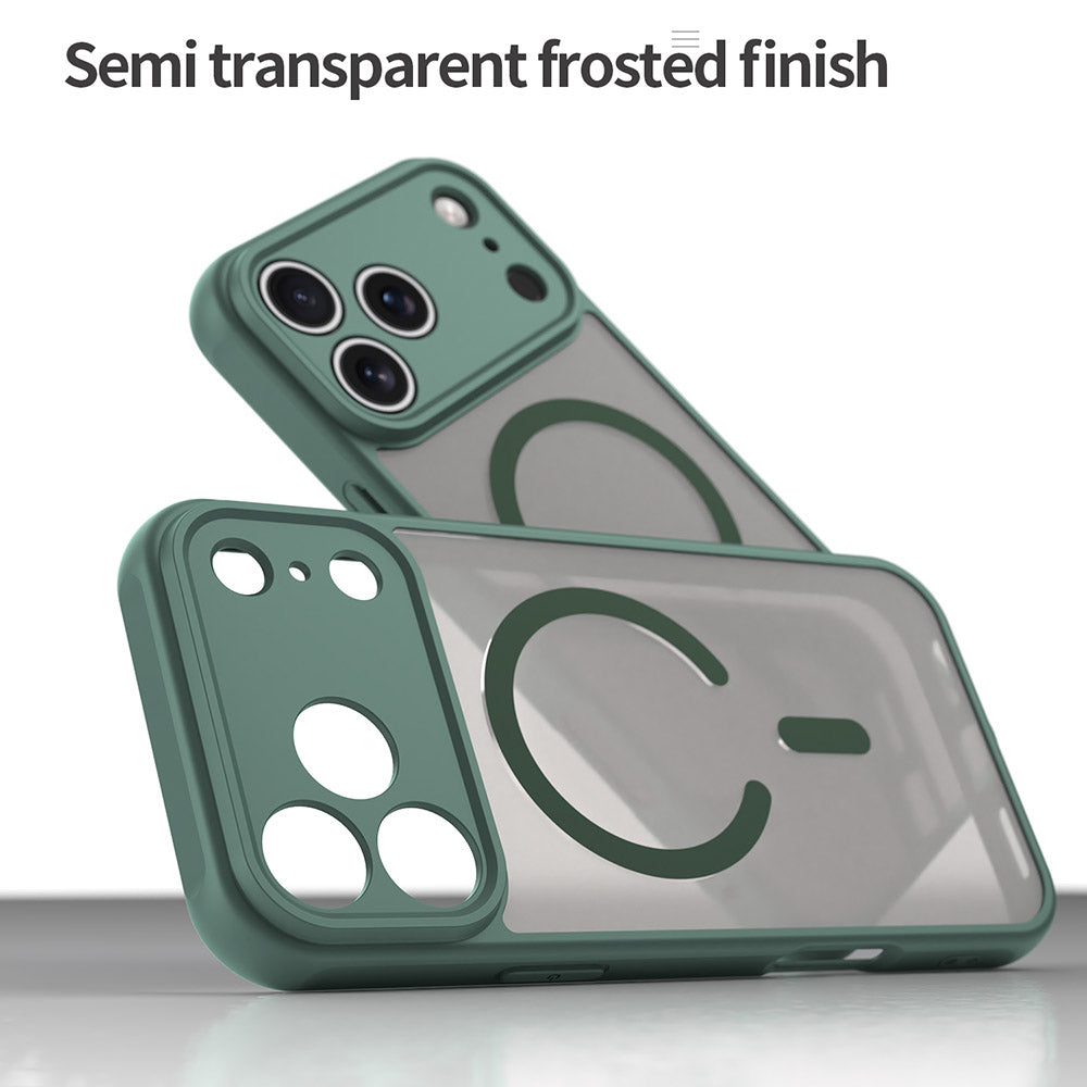 MagSafe-skal för Apple iPhone 17 Pro Max, Techsuit, HaloFrost II, Grön