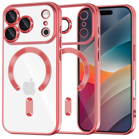 MagSafe-skal för Apple iPhone 17 Pro Max, Techsuit, Luxury Crystal, Rosie