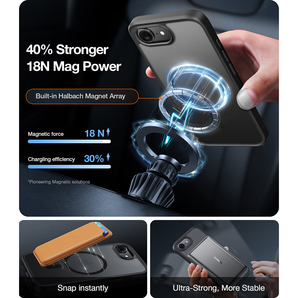 MagSafe-skal för Apple iPhone 17 Pro Max, Torras, Guardian, Blå