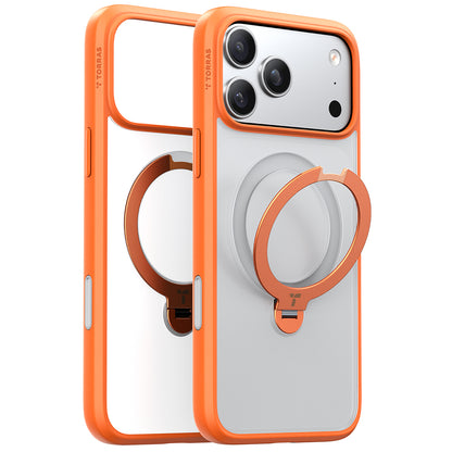 MagSafe-skal för Apple iPhone 17 Pro Max, Torras, Ostand Spin, Orange