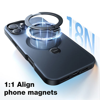 MagSafe-skal för Apple iPhone 17 Pro Max, Torras, Ostand Spin, Transparent