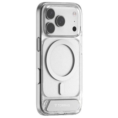 MagSafe-skal för Apple iPhone 17 Pro Max, Torras, Pstand, Transparent