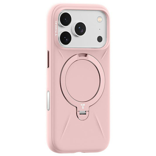 MagSafe-skal för Apple iPhone 17 Pro Max, Torras, QPRO Silicone, Rosa