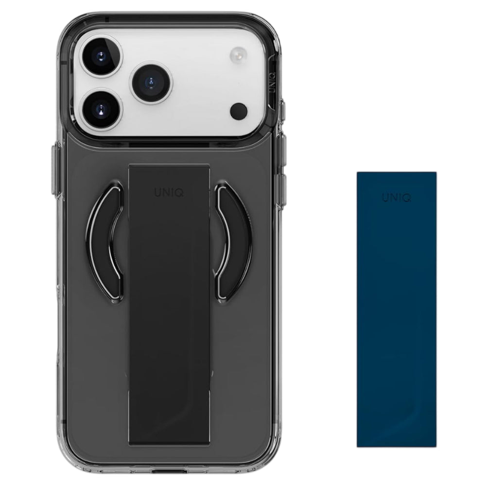 MagSafe-skal för Apple iPhone 17 Pro Max, UNIQ, Heldro Air MagClick, Svart