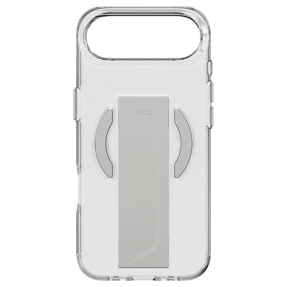 MagSafe-skal för Apple iPhone 17 Pro Max, UNIQ, Heldro Air MagClick, Transparent Grå