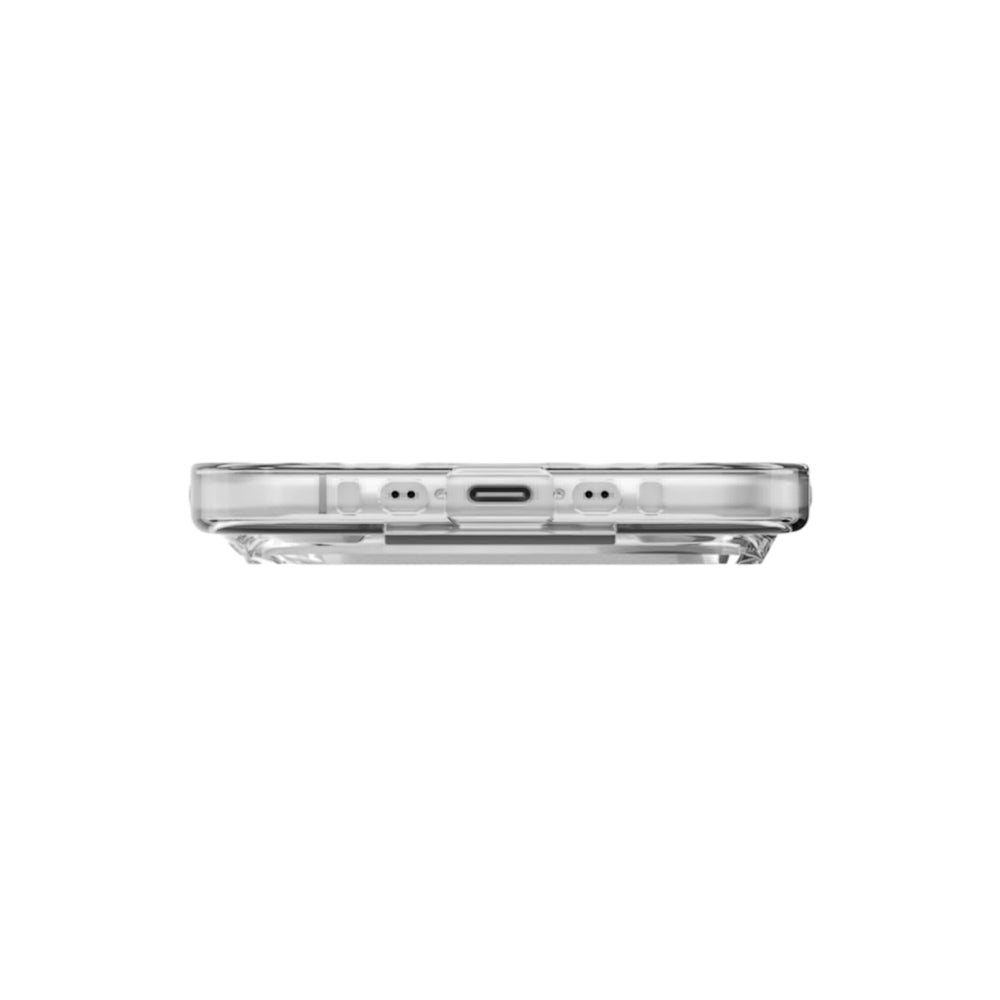 MagSafe-skal för Apple iPhone 17 Pro Max, UNIQ, Heldro Air MagClick, Transparent Grå