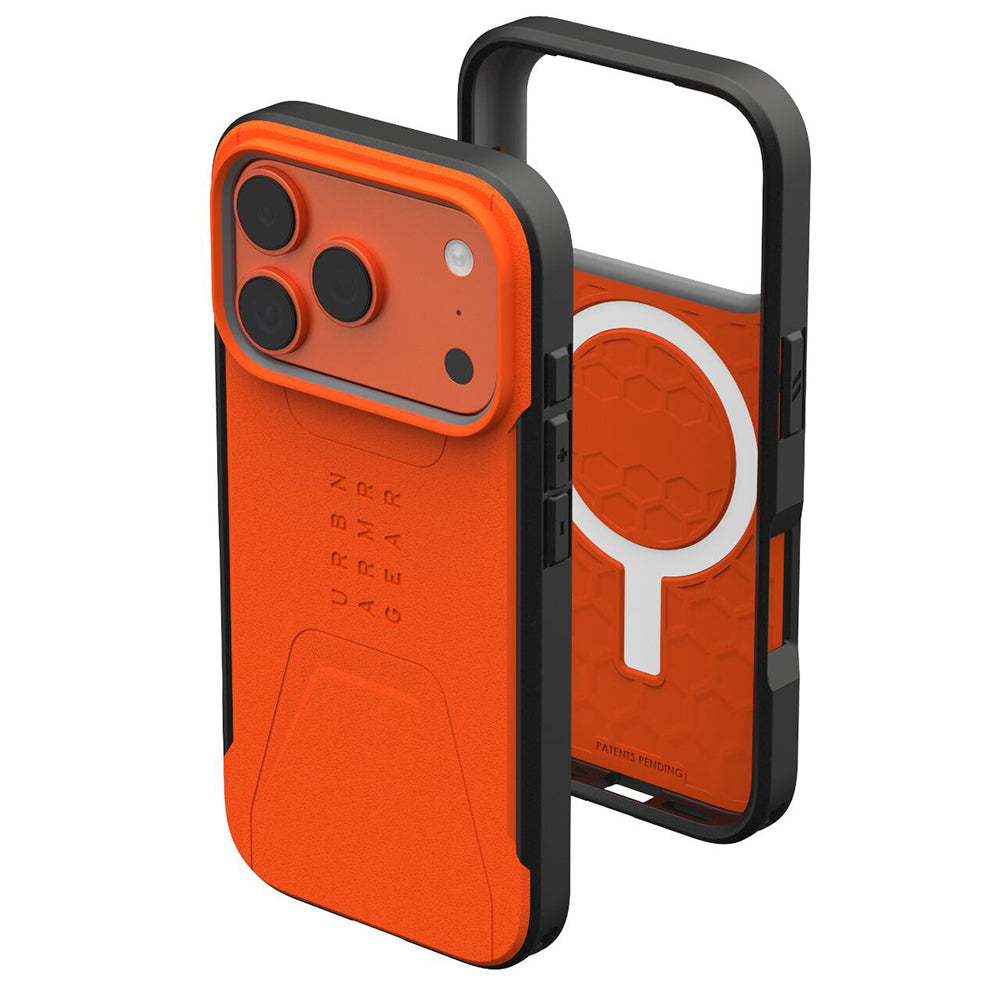 MagSafe-fodral för Apple iPhone 17 Pro Max, Urban Armor Gear, Civilian LT, Orange