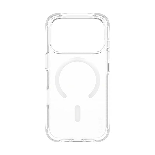 MagSafe-skal för Apple iPhone 17 Pro, PanzerGlass, Fashionable Care, Vit Transparent