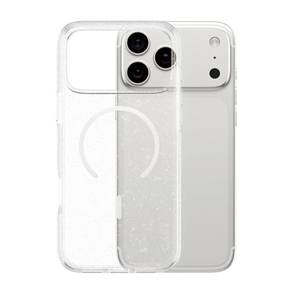 MagSafe-skal för Apple iPhone 17 Pro, PanzerGlass, Care Urban Explorer Star Lit, Transparent Vit