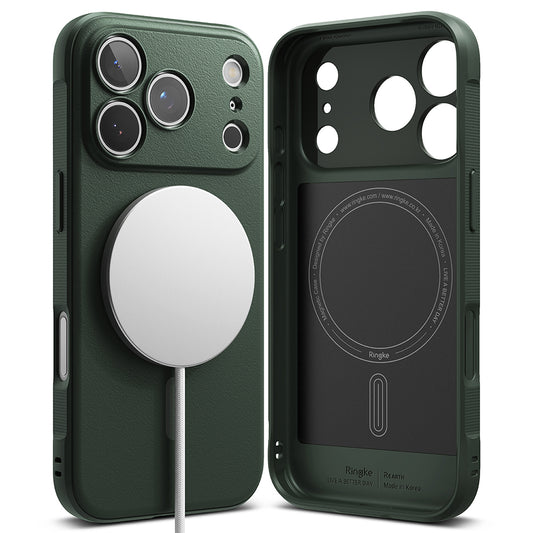 MagSafe-fodral för Apple iPhone 17 Pro, Ringke, Onyx, Mörkgrön