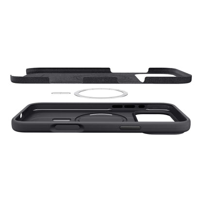 MagSafe-skal för Apple iPhone 17 Pro, Spigen, Silicone Fit, Svart