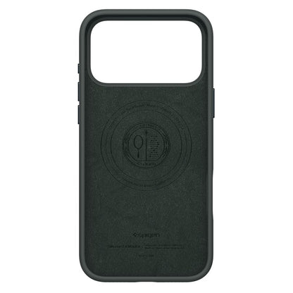 MagSafe-skal för Apple iPhone 17 Pro, Spigen, Silicone Fit, Grön