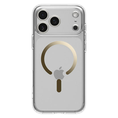 MagSafe-skal för Apple iPhone 17 Pro, Spigen, Ultra Hybrid, Transparent Guld