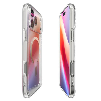MagSafe-skal för Apple iPhone 17 Pro, Spigen, Ultra Hybrid, Transparent Guld