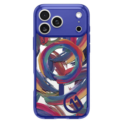MagSafe-skal för Apple iPhone 17 Pro, Spigen, Ultra Hybrid C11, Indigo ACS11392