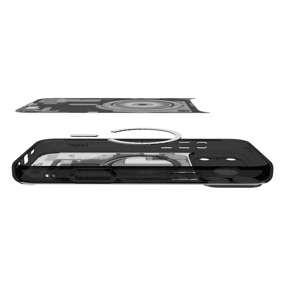 MagSafe-skal för Apple iPhone 17 Pro, Spigen, Ultra Hybrid Zero One, Svart