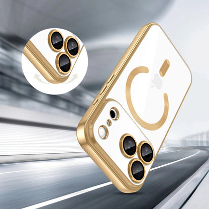 MagSafe-skal för Apple iPhone 17 Pro, Techsuit, Luxury Crystal, Svart
