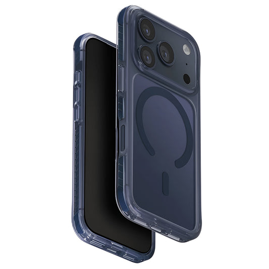 MagSafe-skal för Apple iPhone 17 Pro, UNIQ, Combat MagClick, Blå