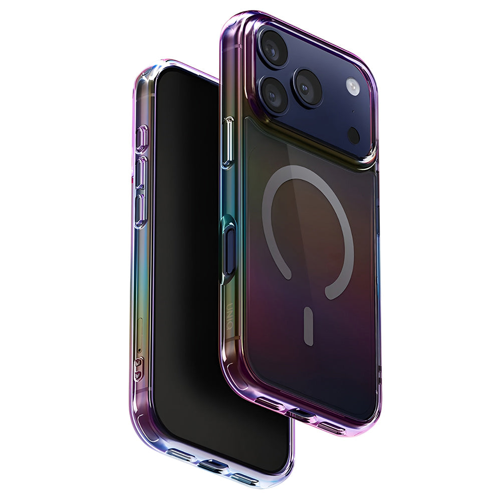 MagSafe-skal för Apple iPhone 17 Pro, UNIQ, Iridescia MagClick, Aurora