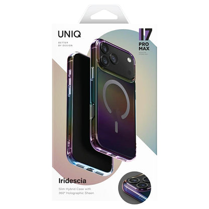 MagSafe-skal för Apple iPhone 17 Pro, UNIQ, Iridescia MagClick, Aurora