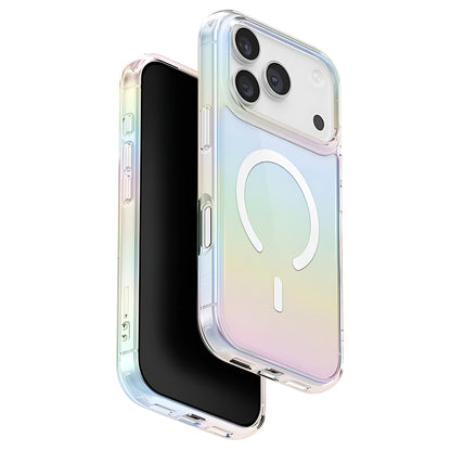 MagSafe-skal för Apple iPhone 17 Pro, UNIQ, Iridescia MagClick, Flerfärgad
