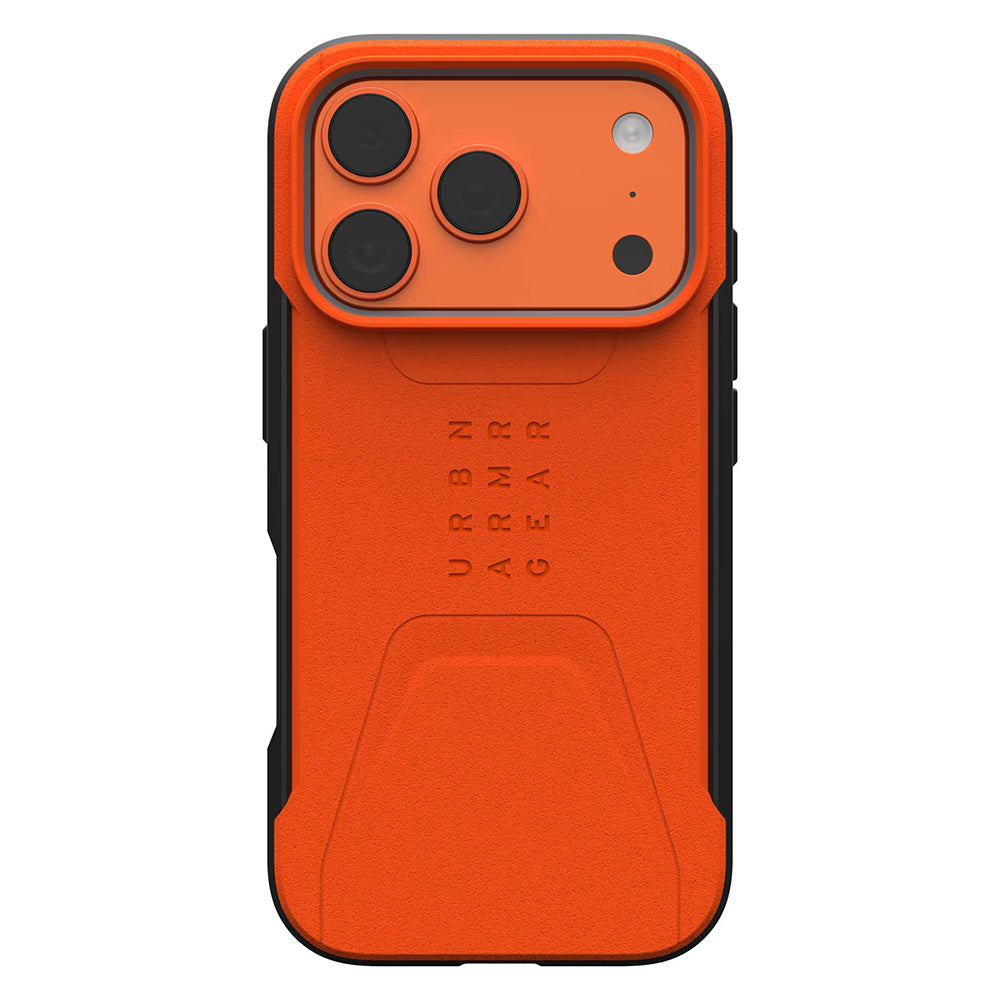 MagSafe-fodral för Apple iPhone 17 Pro, Urban Armor Gear, Civilian, Orange