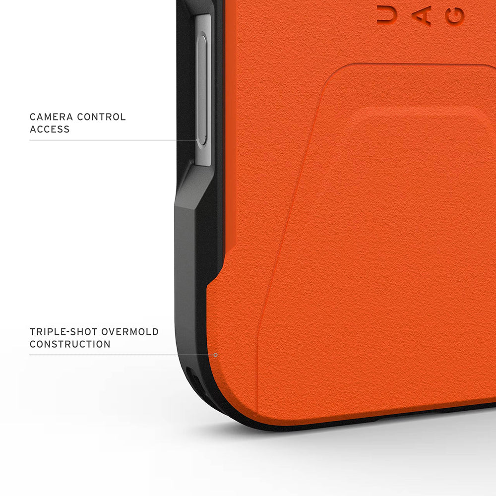 MagSafe-fodral för Apple iPhone 17 Pro, Urban Armor Gear, Civilian, Orange