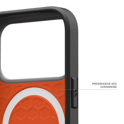 MagSafe-fodral för Apple iPhone 17 Pro, Urban Armor Gear, Civilian, Orange