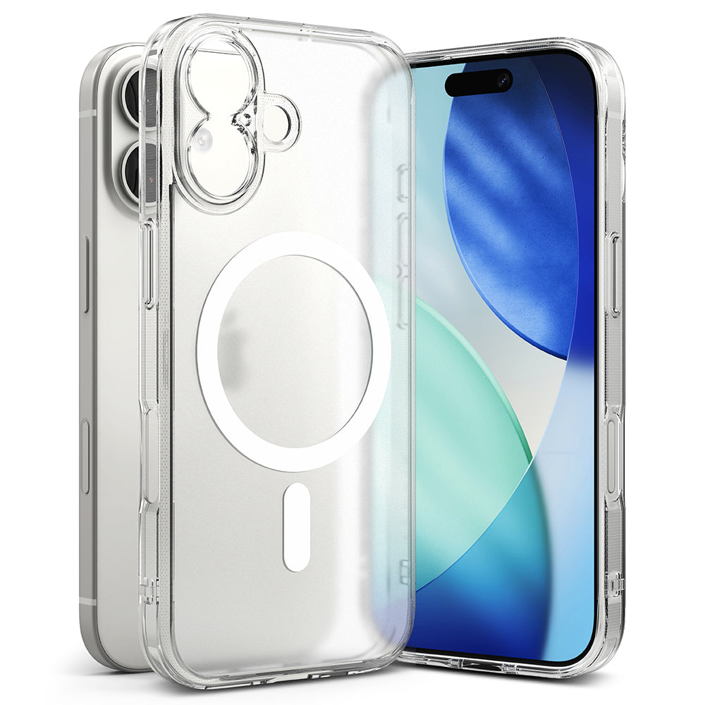 MagSafe-skal för Apple iPhone 17, Ringke, Fusion, Matt Transparent