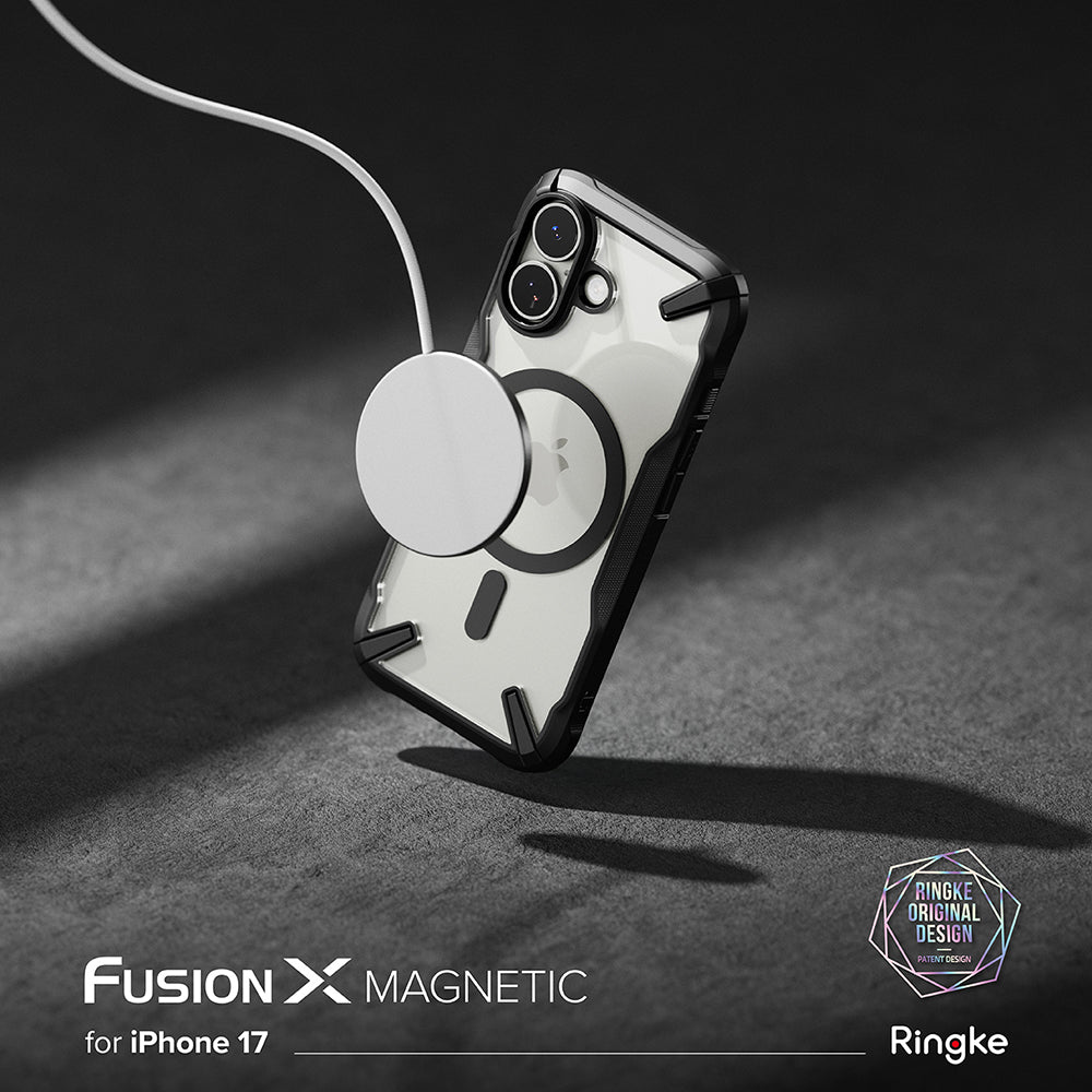 MagSafe-skal för Apple iPhone 17, Ringke, Fusion X, Svart