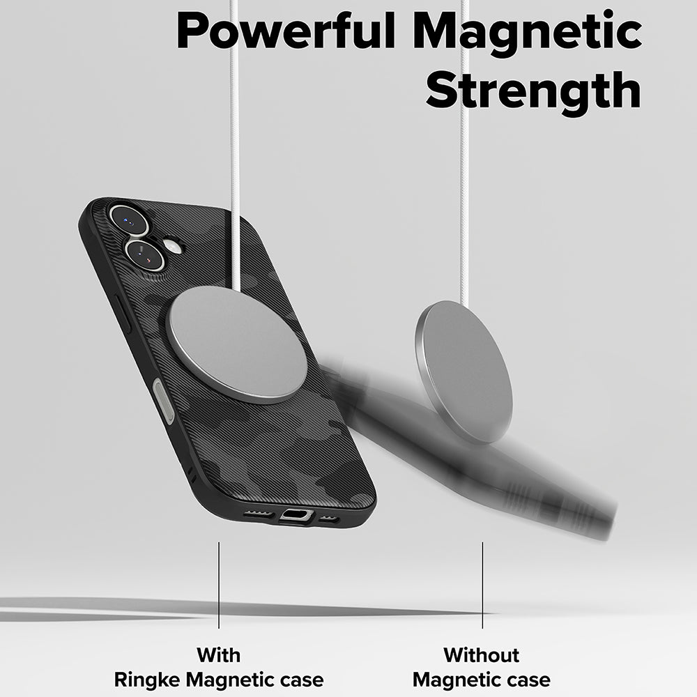 MagSafe-skal för Apple iPhone 17, Ringke, Onyx, Kamouflage