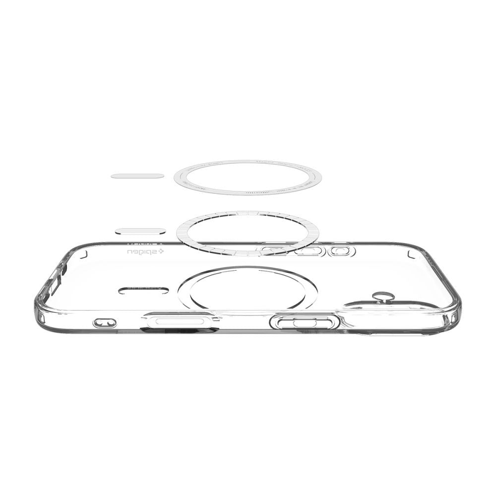 MagSafe-skal för Apple iPhone 17, Spigen, Liquid Crystal, Vit