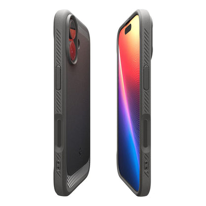 MagSafe-skal för Apple iPhone 17, Spigen, Rugged Armor, Grå