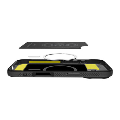 MagSafe-skal för Apple iPhone 17, Spigen, Rugged Armor, Mattsvart