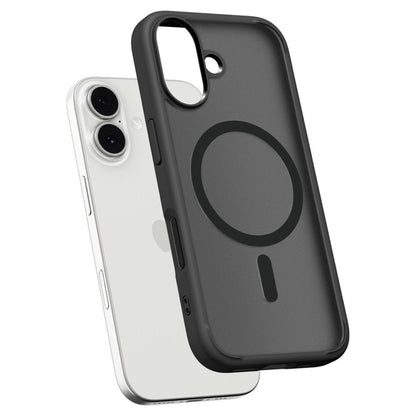 MagSafe-skal för Apple iPhone 17, Spigen, Ultra Hybrid, Satinsvart