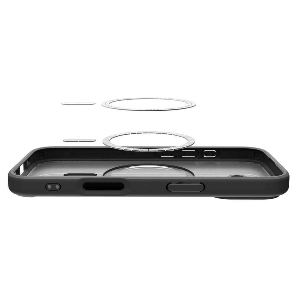 MagSafe-skal för Apple iPhone 17, Spigen, Ultra Hybrid, Satinsvart