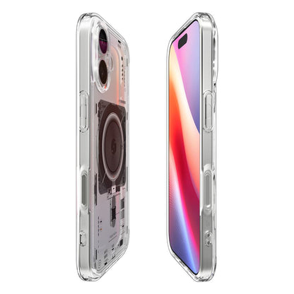 MagSafe-skal för Apple iPhone 17, Spigen, Ultra Hybrid Neo One, Transparent
