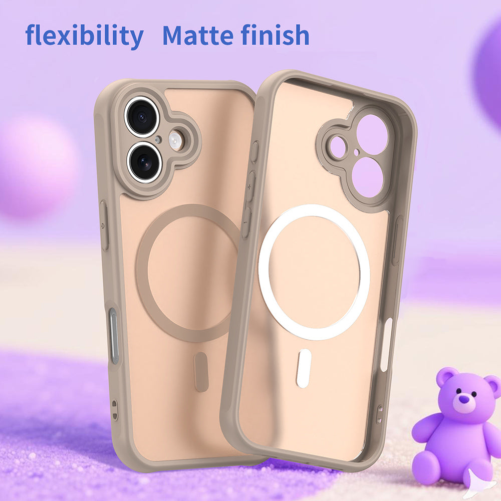 MagSafe-skal för Apple iPhone 17, Techsuit, HaloFrost II, Guld