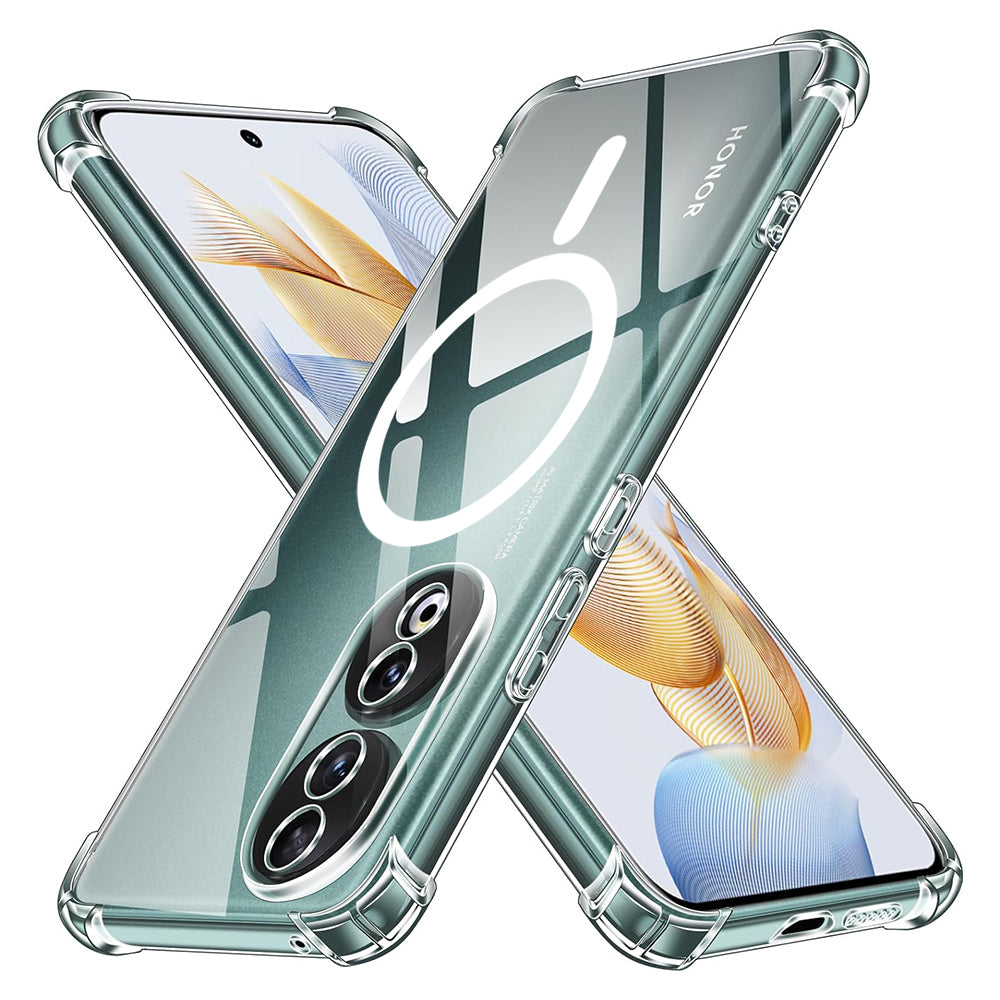 MagSafe-skal för Apple iPhone 17, Techsuit, Stötsäker, Transparent
