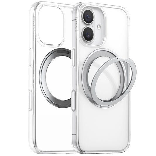 MagSafe-skal för Apple iPhone 17, Torras, Ostand Pro, Transparent