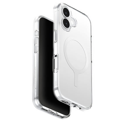 MagSafe-skal för Apple iPhone 17, UNIQ, Clario MagClick, Transparent